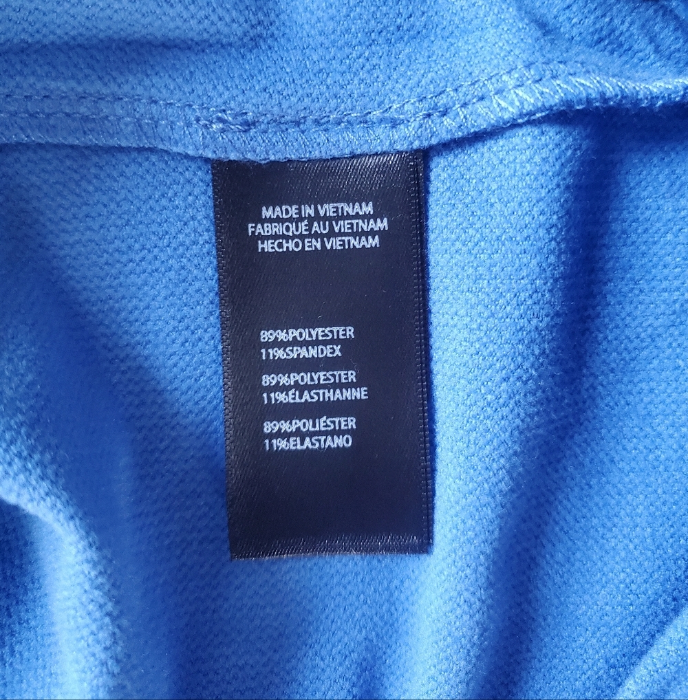 *NWT* Kenneth Cole Men's Golf Hoodie Shape Retention Stretch Light Blue, Small - Picture 7 of 12